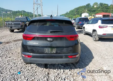 2017 Kia Sportage Lx from USA, damaged, VIN KNDPM3ACXH7240835